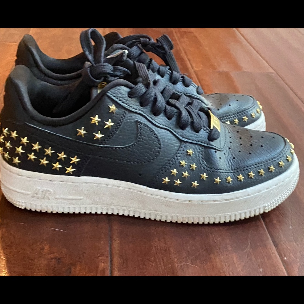 Nike star studded Air Force 1’s